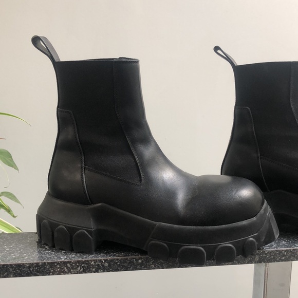 Rick Owens tractor boots - Picture 2 of 7